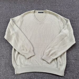 Brandy Melville Light Green Oversized Knit Sweater V Neck One Size